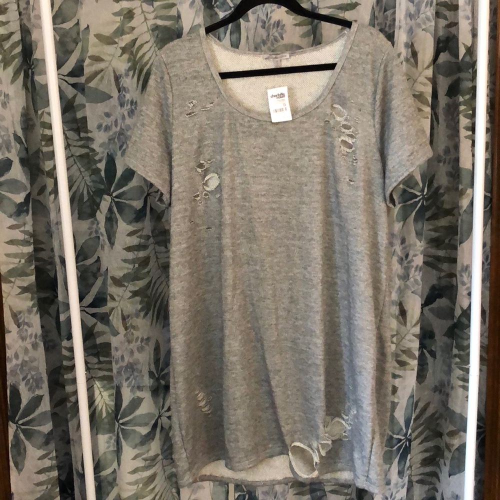 Charlotte Russe Gray Dress